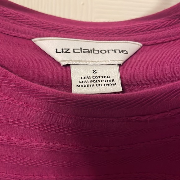 Fuchsia top by Liz Claiborne - Picture 4 of 5